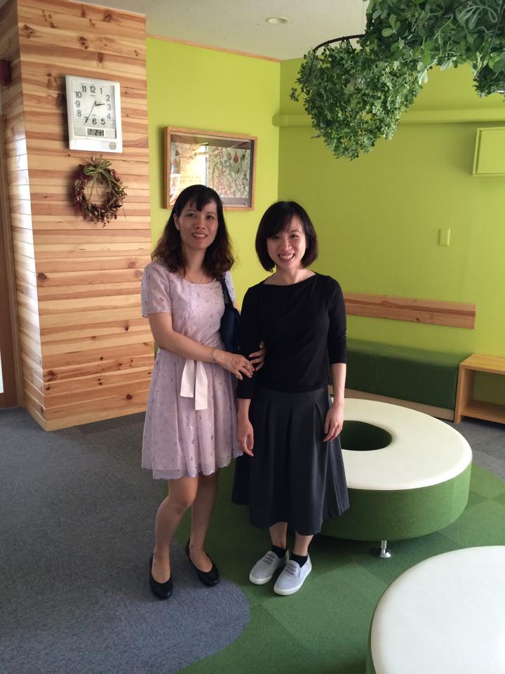 HARUKA THĂM HỌC SINH TẠI NHẬT BẢN