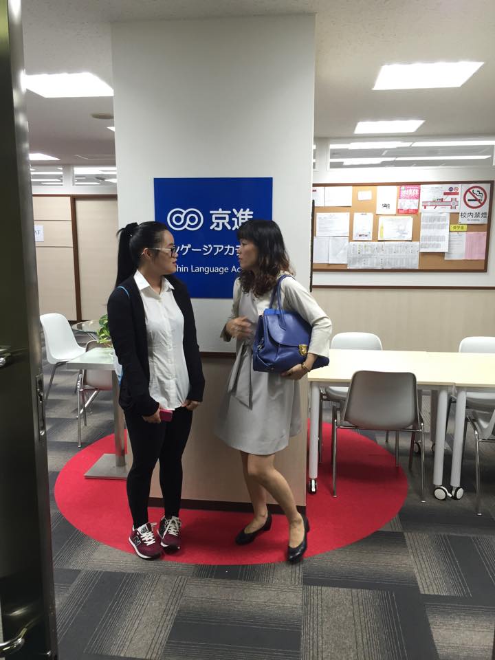 HARUKA THĂM HỌC SINH TẠI NHẬT BẢN