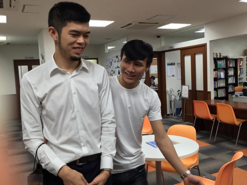 HARUKA THĂM HỌC SINH TẠI NHẬT BẢN