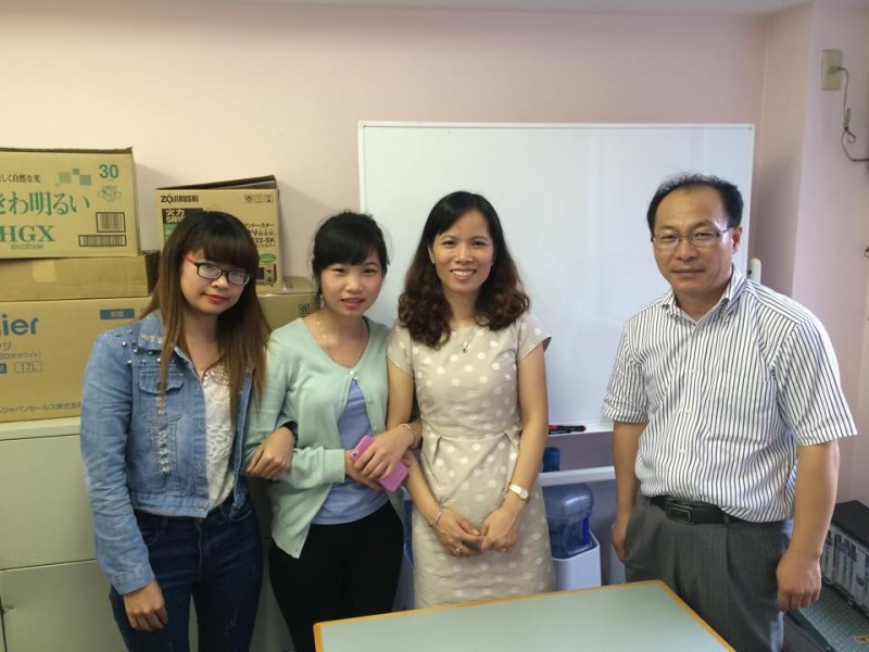 HARUKA THĂM HỌC SINH TẠI NHẬT BẢN