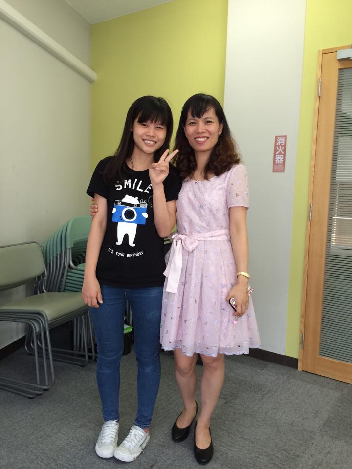 HARUKA THĂM HỌC SINH TẠI NHẬT BẢN